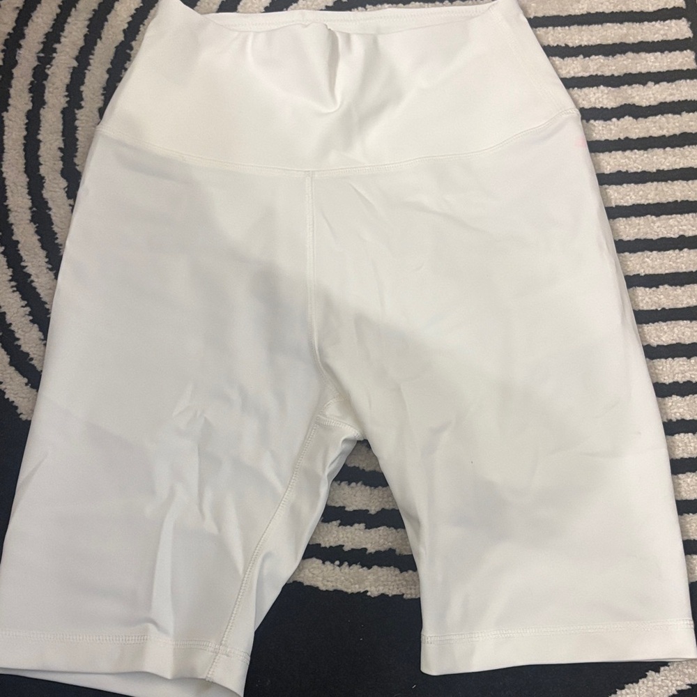 Wardrobe White Bike Shorts